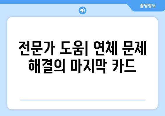 대출 연체 시 발생할 수 있는 문제 해결법