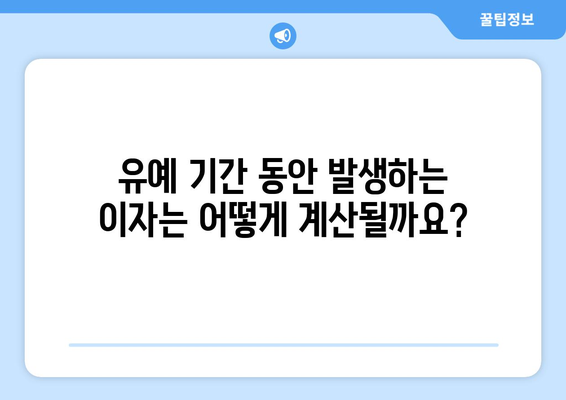 대출 상환 유예 제도의 활용과 주의사항