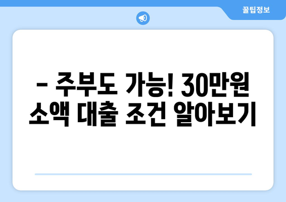 수원시 권선구 권선동 주부 소액 30만원 대출