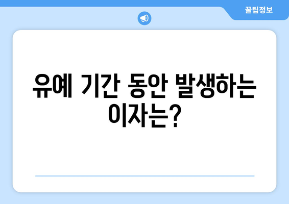 대출 상환 유예 신청 시 고려해야 할 사항