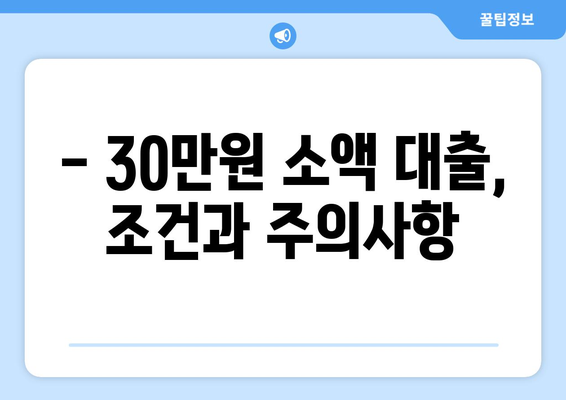 서울특별시 중구 필동 주부 소액 30만원 대출