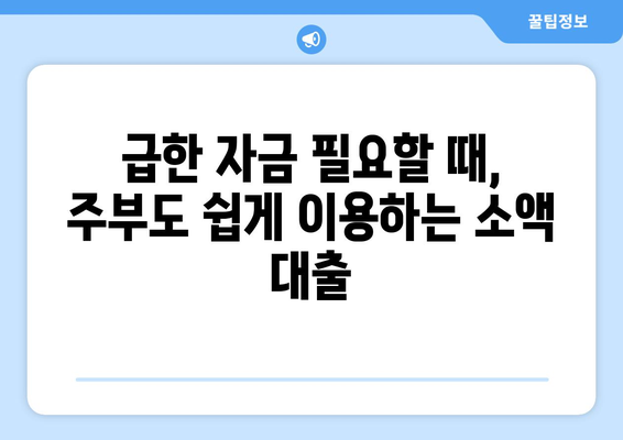 경상남도 김해시 내외동 주부 소액 30만원 대출