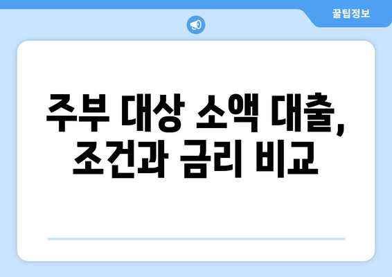 서울특별시 용산구 이태원동 주부 소액 30만원 대출