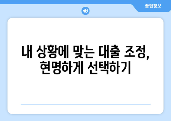 대출 금리 인하에 따른 재정 계획 수립