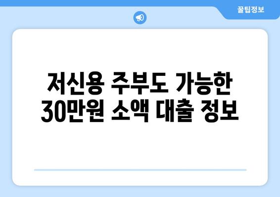 서울특별시 광진구 구의동 주부 소액 30만원 대출