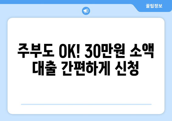 부산광역시 달성군 논공읍 주부 소액 30만원 대출