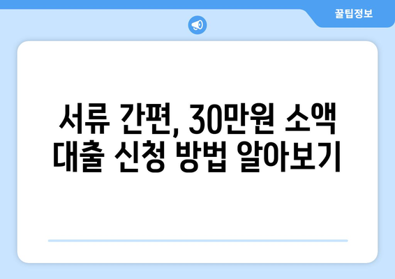 서울특별시 강서구 방화동 주부 소액 30만원 대출