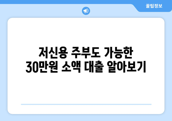 서울특별시 도봉구 도봉동 주부 소액 30만원 대출